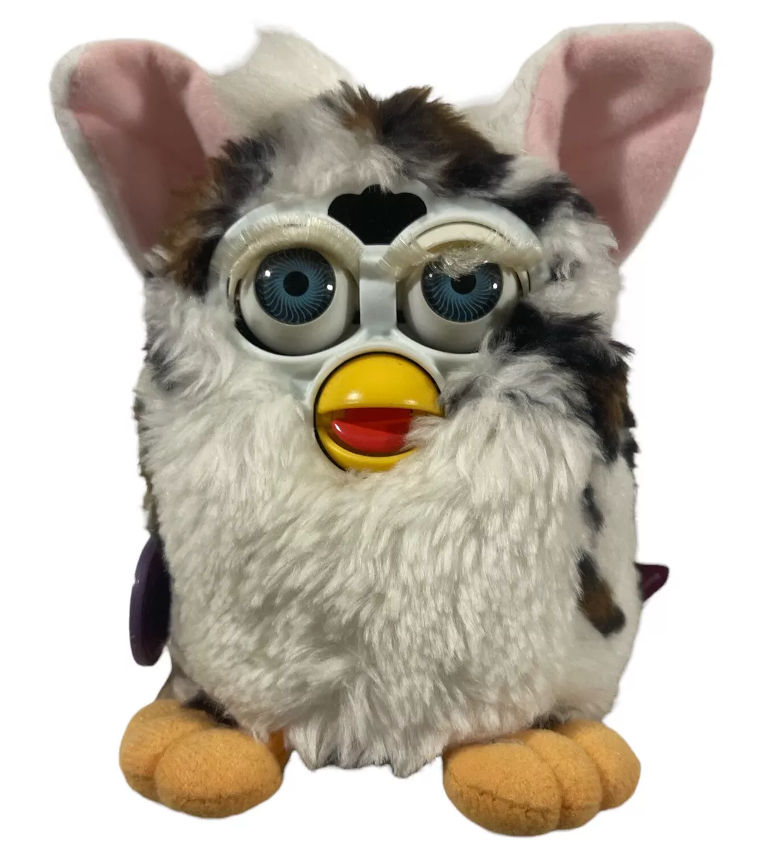 1998 Original Furby 70-800 Tiger Electronics Tested Works Leopard Print