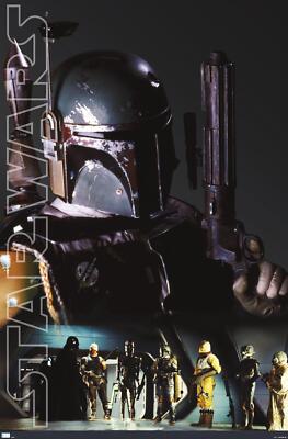 Star Wars: Saga - Bounty Hunters - Collage - Poster