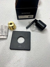 Miseno MNODT660FB Elysa 6 Function Divertee Valve Trim, Black *Scratches*