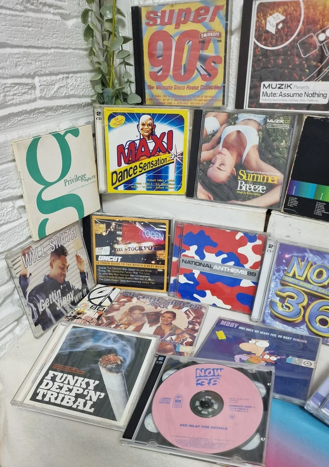 34 Rare 90s–00s CDs Lot, Multiple Artists Pop Promo Compilations DJ Collectibles - Image 2 of 4