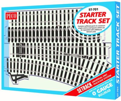 Setrack Starter Set Code 124 Bullhead Schiene O Spur Peco ST-701
