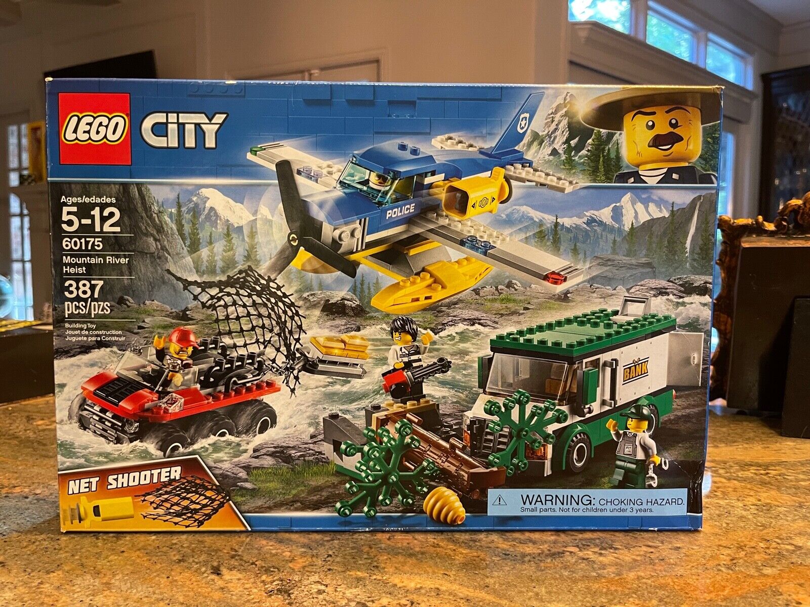 Det er det heldige afbrudt stål LEGO CITY Mountain River Heist NIB RETIRED | eBay