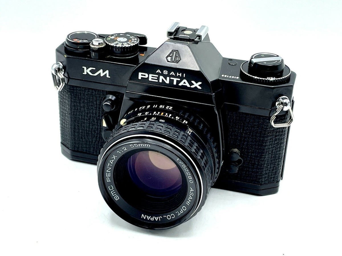 Pentax Black or Silver KM Camera Kit w/ 55mm Lens - What Pentax Black or Silver KM Camera Kit w/ 55mm Lens - What