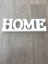 Deko Home Holz Schriftzug Buchstaben Dekoaufsteller Figur Neu