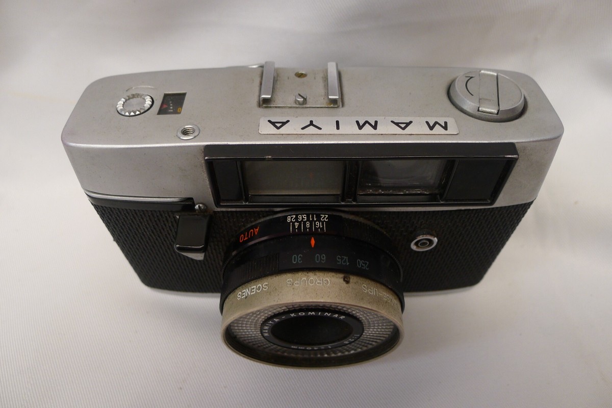 Vintage Photography Mamiya 35mm Film SLR Camera & 48mm 1:1.9 Sekor