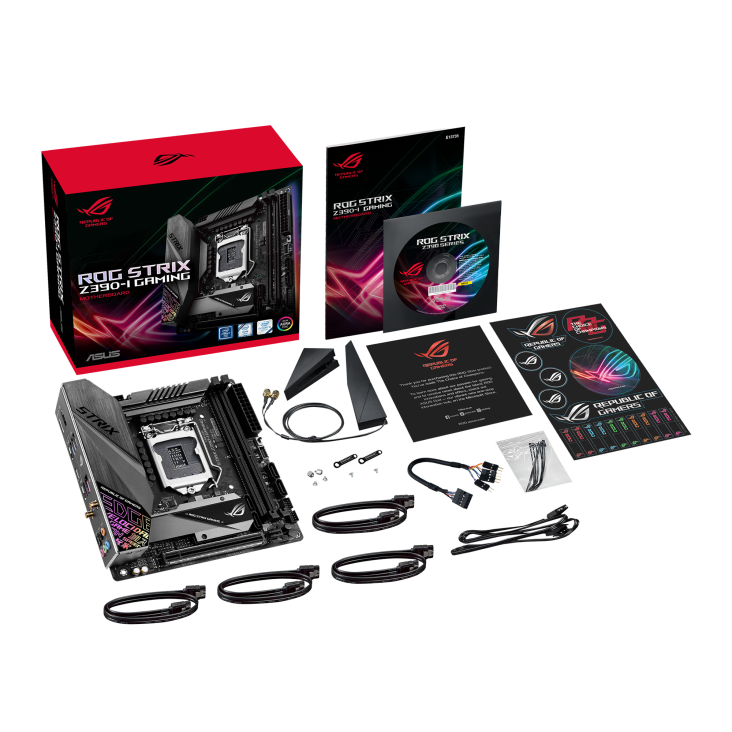 ASUS ROG Strix Z390-I Gaming LGA 1151, Intel Motherboard for ASUS ROG Strix Z390-I Gaming LGA 1151, Intel Motherboard for