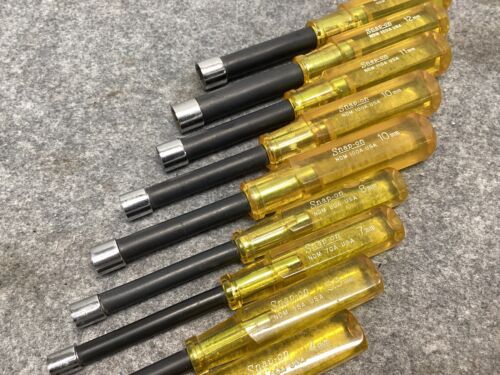 Snap On 9-teiliges metrisches Mutterndreher-Set NDM-Serie gelber Griff 4 mm - 13 mm - Bild 3 von 10