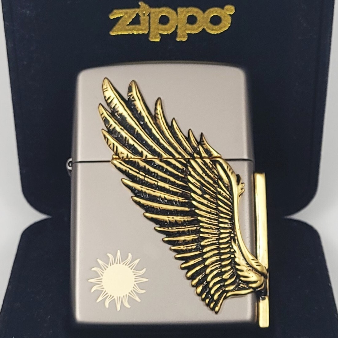 ZIPPO HORUS Engrave Windproof Lighter Genuine New Korea