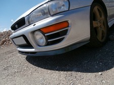 CUP Spoilerlippe SCHWARZ für Subaru Impreza GT 97-99 Spoilerschwert Frontspoiler