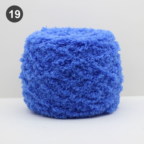 5 X 100g Skeins Fluffy Coral Velvet Cashmere Chunky Crochet Soft Knitting Wool - Picture 47 of 65