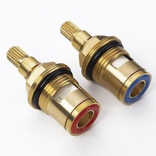1/4 Replacement Brass Ceramic Disc Tap Valves Cartridges Replacement Tap Valve