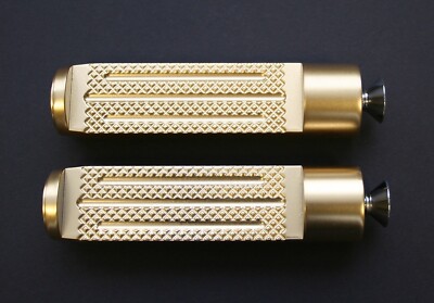 Accutronix 4'' Knurled Milled Brass Toe Pegs