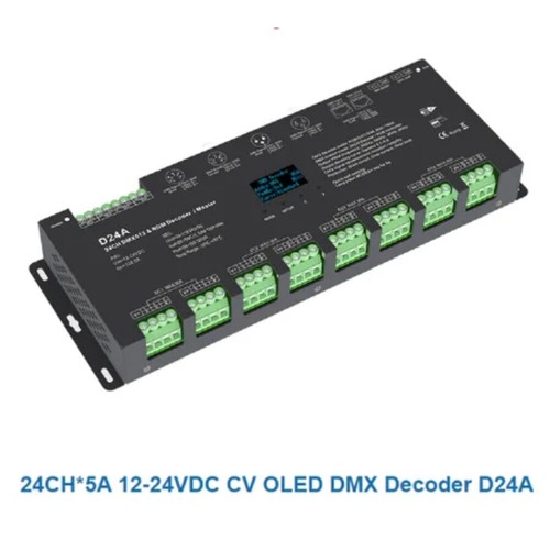 Skydance 4/5Channel DMX512 CV Decoder RDM DMX Signal led strip dimmer Controller - Picture 28 of 28