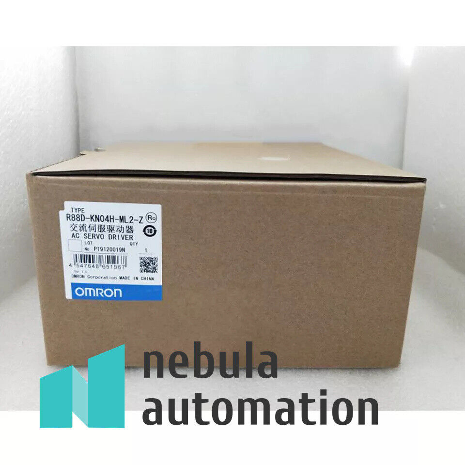 Omron R88D-KN04H-ML2-Z Servo Driver R88DKN04HML2 New In Box Omron R88D-KN04H-ML2-Z Servo Driver R88DKN04HML2 New In Box