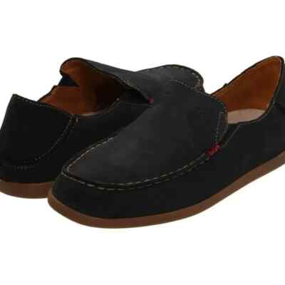 NWOT Olukai Nohea Nubuck Leather Shoes Loafers OluKai Nohea Nubuck Loafers Womens 6.5 Leather Casual Mocs  main image 2