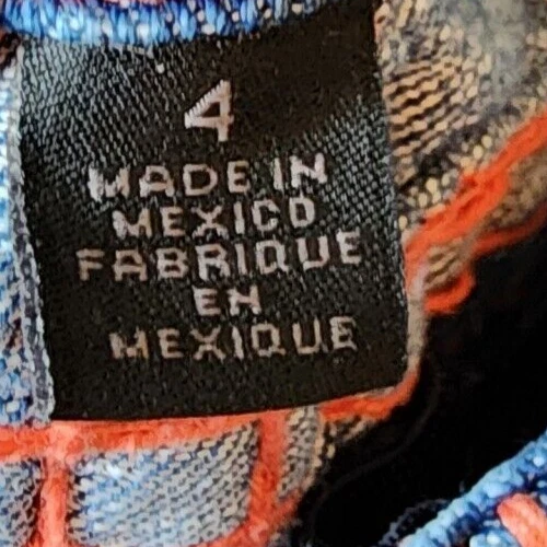 Pantalones de mezclilla True Religion para niñas Julie Super T costuras corales azules niñas pequeñas talla 4 Foto 3 de 4