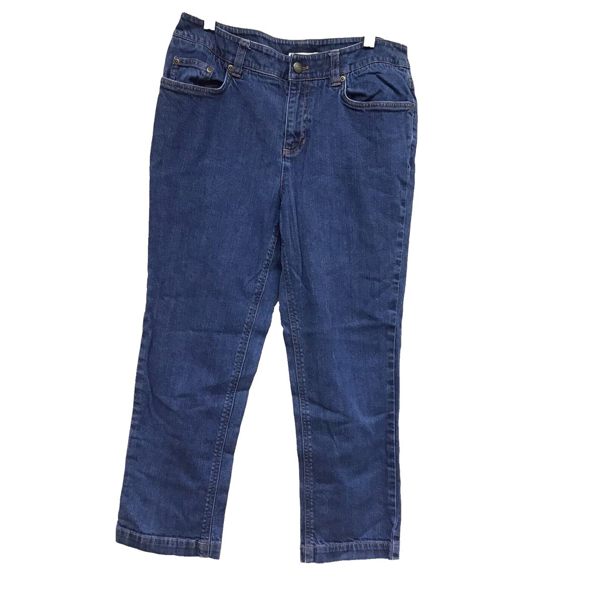 Jones New York Sport Capri Pants Womens Sz 10P Blue Petite Stretch Denim  Casual | eBay