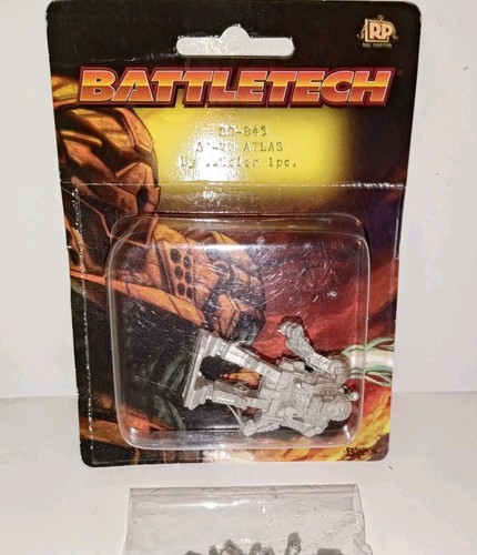 Ral Partha Battletech 20-845 AS-7D Atlas by T. Meier Mech 1PC Model & Extra Pcs - Picture 2 of 7