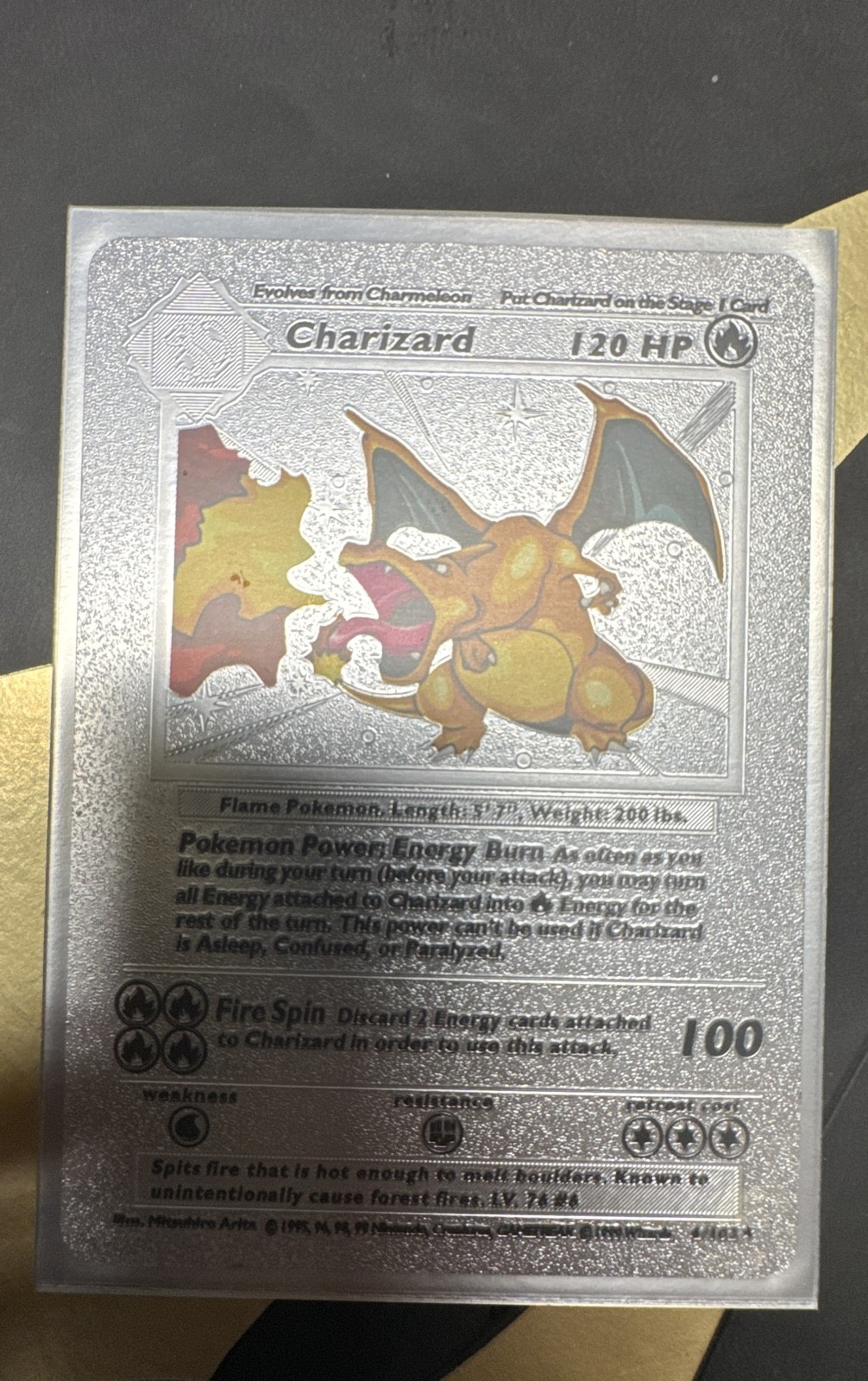 Charizard 4/102 Base Set Holo
