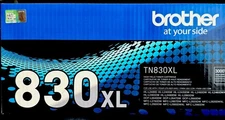 Brother International TN830XL High-Yield Black Toner Cartridge 3000 page yield
