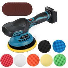 6 Cordless Car Polisher For Makita 18v6-speed Orbital Buffer 6 Cordless Car Polisher For Makita 18v6-speed Orbital Buffer