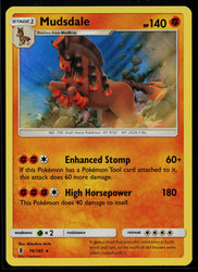 Mudsdale 76/145 Holo Rare Guardians Rising