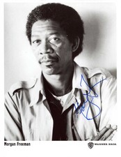 ACTOR Morgan Freeman TOP OSCAR autograph, signed photograph