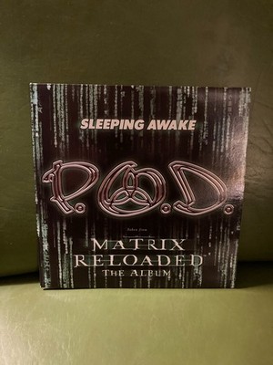 P.O.D. Sleeping Awake 7' Vinyl 45 Taken From Matrix Reloaded 2003 VG+ Rare!