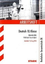 Arbeitsheft Deutsch - 10. Klasse Realschule Nordrhein-Westfalen, Marion von ...