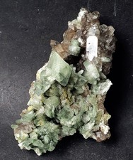 Rauchquarz-Adular-Apatit-Amiant-Sphen-Chlorit-Stufe/Val Giuv/Graubünden/Schweiz