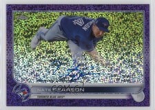 2022 Topps Chrome Veteran Purple Speckle Refractor 181/299 Nate Pearson Auto ms9