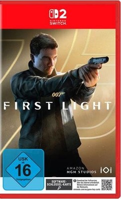 007 First Light - Game Key-Card - Nintendo Switch 2 - Neu & OVP - Deutsche