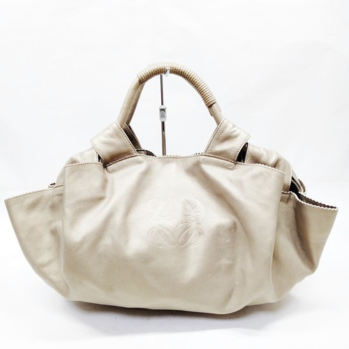 LOEWE Hand Bag Brown Leather 3135302