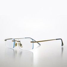 Reading Glasses with Soft Blue Rimless Lens 1.75 diopter - Dawn