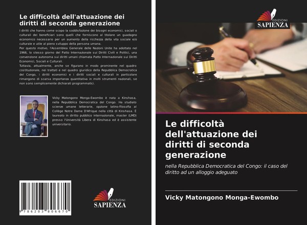 Vicky Matongono Monga-Ewombo | Le Difficoltà Dell'attuazione Dei Diritti Di...-image