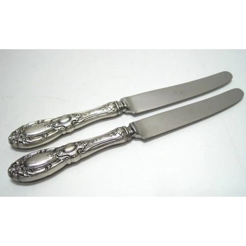 Set OF 2 - King Richard by Towle Sterling Silver Handle French Hollow Knife