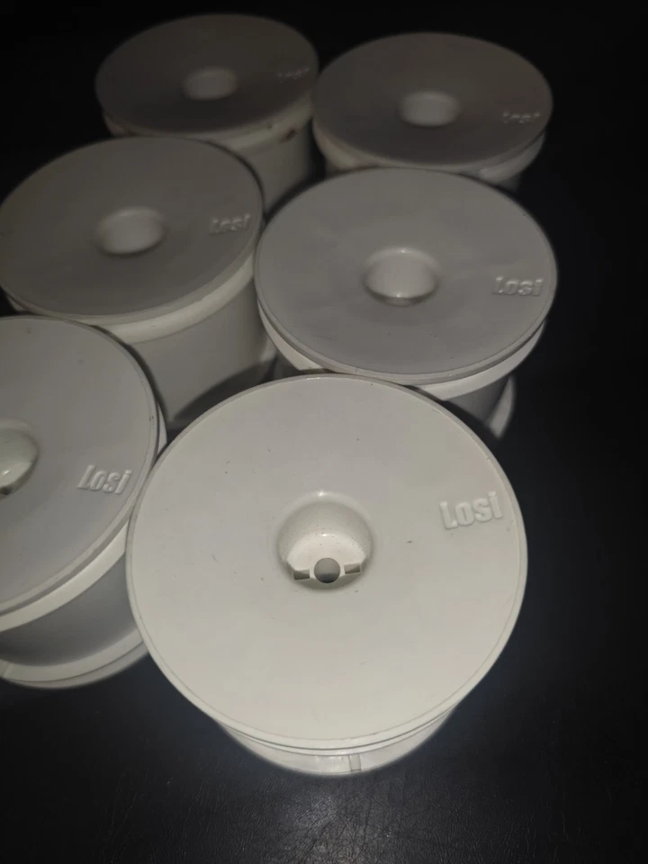 Team Losi Losa7154 R Truck Wheels Natural Xxxt Xxxnt Vintage RC (READ DESCRIPTIO - Image 4 of 4