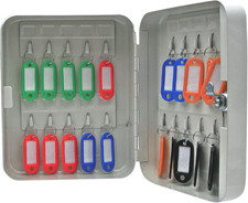 Image of 20 Key Capacity Lockable & Wall Mountable Key Cabinet