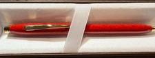CROSS Special Ed Century II .5mm Pencil Ireland, New Red patterned w/gold appts