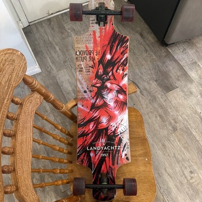 Landyachtz Drop Hammer Cardinal Complete Longboard Rare!