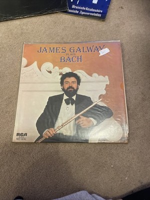 James  Galway - James Galway Plays Bach - 12  LP Record 33RPM RCA 1979 RL 25119