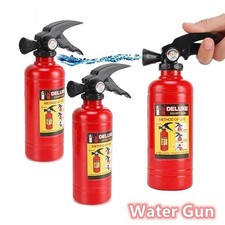 Mini Fire Extinguisher Water Gun Toy for Kids Pool Beach Outdoor Fun PartyUK