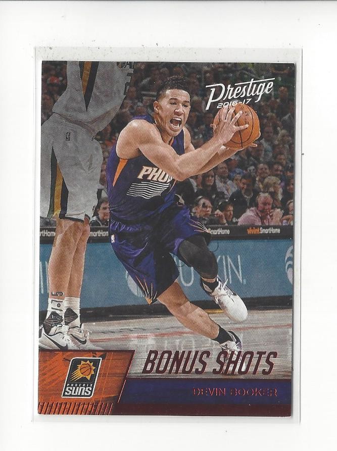 2016-17 Prestige Bonus Shots Red #44 Devin Booker Suns /75