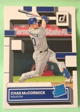 2022 Panini Donruss - Rated Rookie Chas McCormick #70 - Houston Astros (RC)