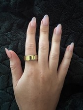 gold oura ring gen 4 size 8