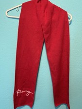 Red And White Roxy Scarf. New Without Tags.