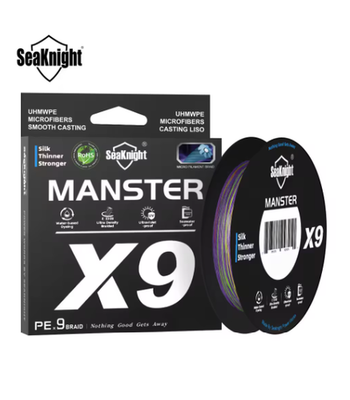 SeaKnight X9 PE Braided Fishing Line 300-500M Smooth Multifilament