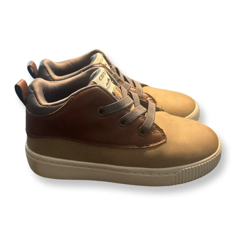 Botas infantis Carter's em marrom e bronzeado 10 crianças - Imagem 4 de 4