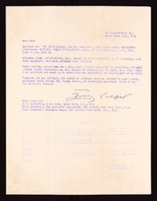 Jerry Siegel Feud Letter to Sheldon Mayer (November 22, 1951)