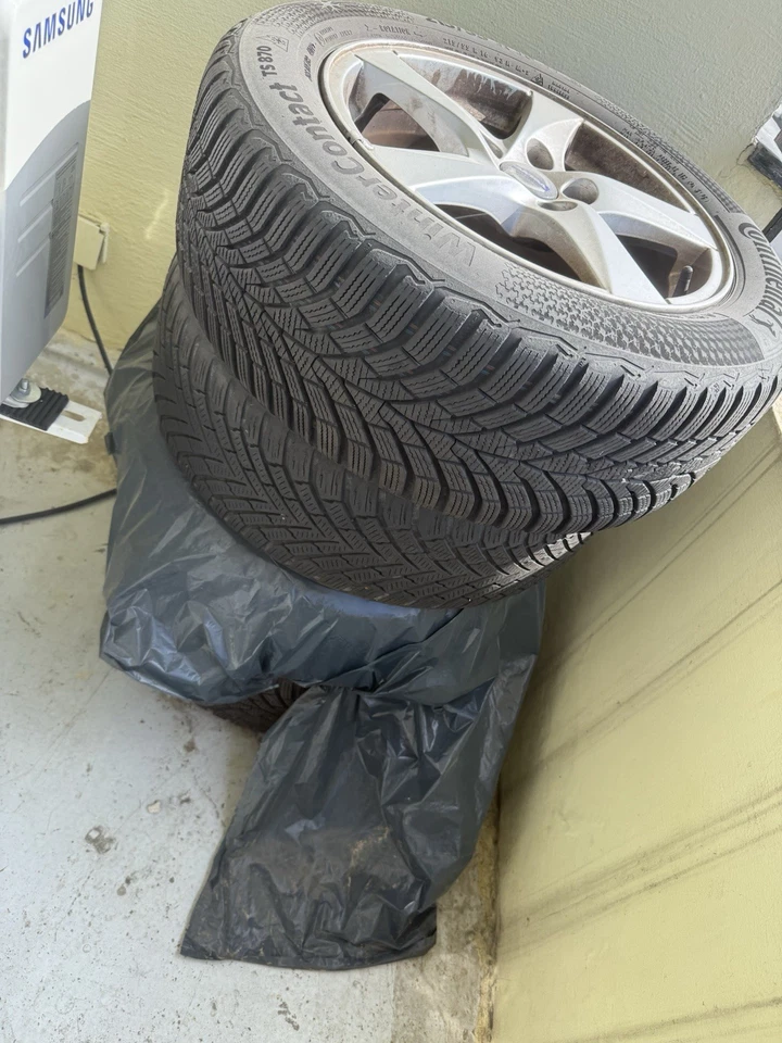 Winterreifen Continental Und Felgen 16 Zoll - Bild 2 von 4